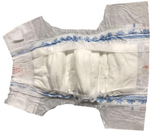 Super soft and super white non-woven fabric