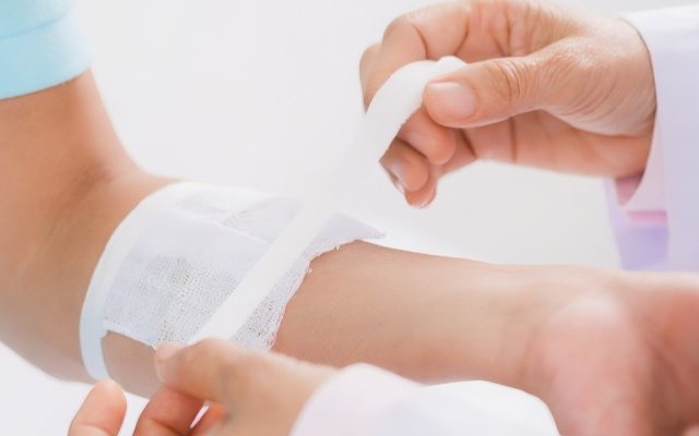 Wound Healing Process and Suitable Dressings